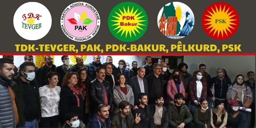 TDK-TEVGER, PAK, PDK-BAKUR, PÊLKURD, PSK: Em jikaravêtina mamosteyên Kurd şermezar dikin