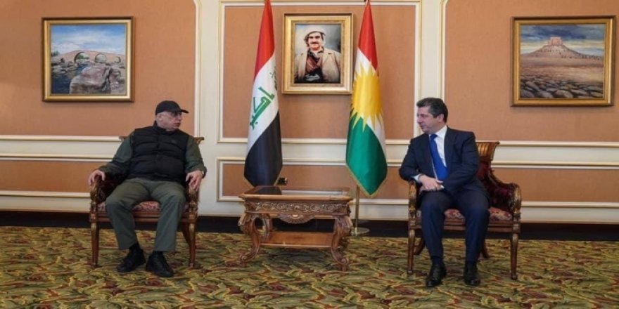 Mesrûr Barzanî bi Mistefa Kazimî re civiya