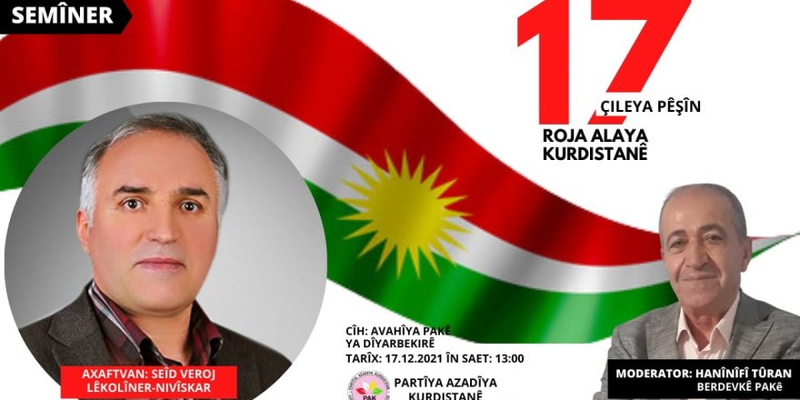PAK, Amed de Roja Alaya Kurdistanî Pîroz Keno