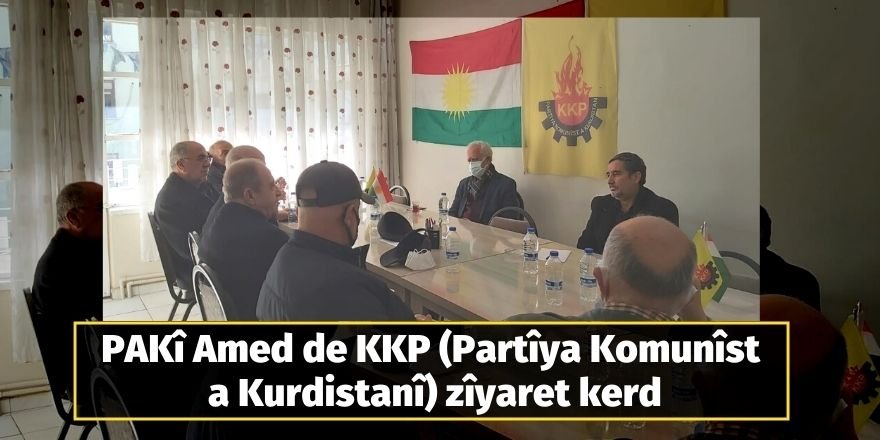 PAKî Amed de KKP (Partîya Komunîst a Kurdistanî) zîyaret kerd