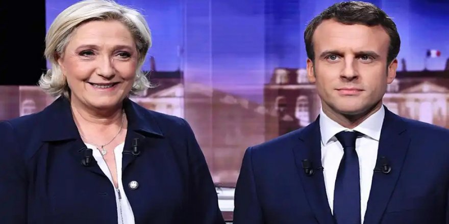 Encamên destpêkê yên Hilbijartinên Fransa.. Macron li pêş e û Le Pen jî duyem e