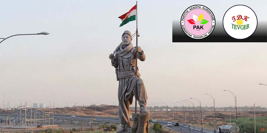TDK-TEVGER, PAK: Kerkûk Kurdistan e, em êrîşên li ser Kurdan şermezar dikin