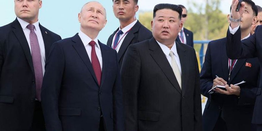 Putîn û Kim Jong-un civiyan