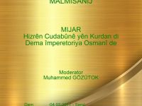 Seminer: Hizrên cûdabûnê yên kurdan di dema imparatoriya Osmanî de
