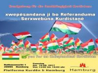 Hamburg: Xwepêşandana ji bo referandumê