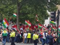 Îcar Kurdên Londonê piştgiriya xwe ya referandumê pêş kirin