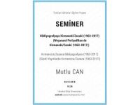 Semîner: Bîblîyografyaya Kirmanckî/Zazakî) (1963-2017)