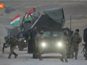 Pêşmerge di riya Musulê de