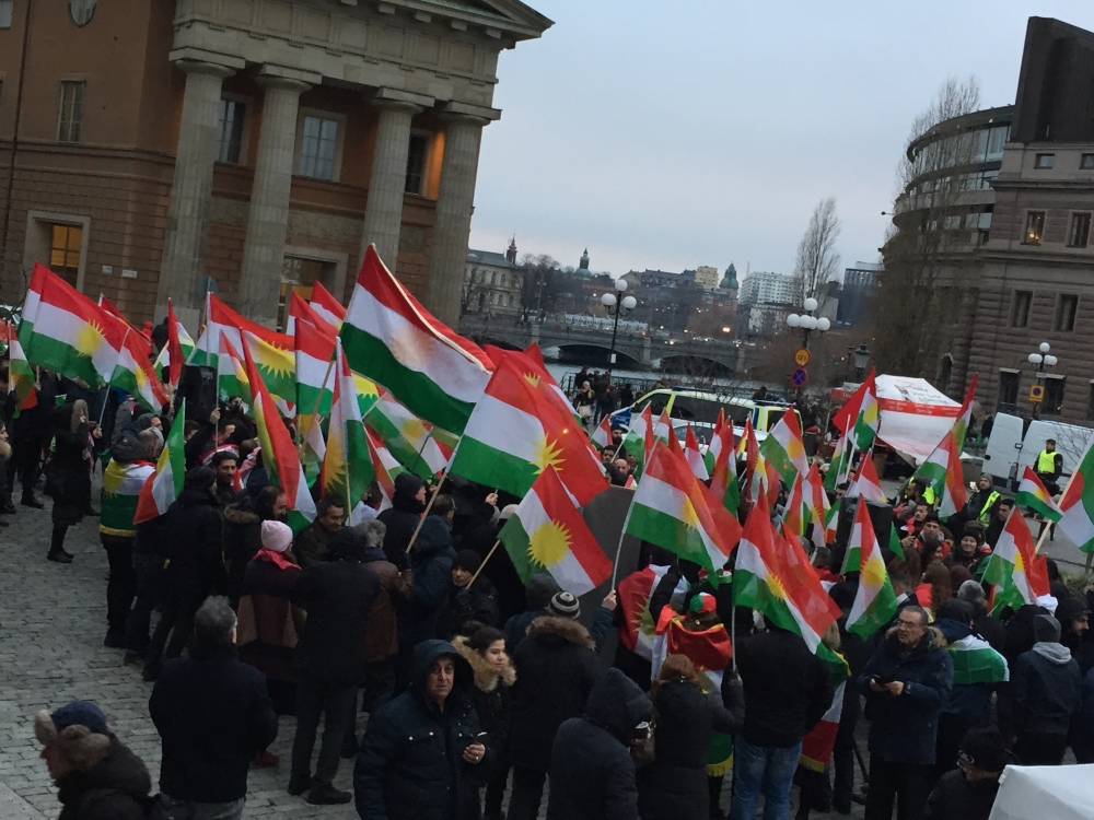 17/12 Roja Ala Kurdistanê Stockholm/Swêd 2