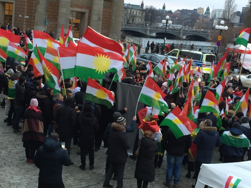 17/12 Roja Ala Kurdistanê Stockholm/Swêd 3