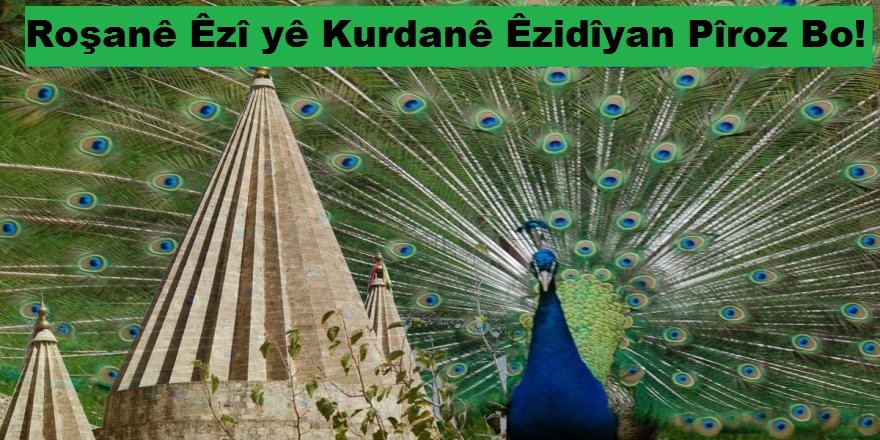 PAK: Roşanê Êzî yê Kurdanê Êzidîyan Pîroz Bo