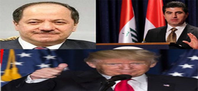 Barzanî, Trump vexwend Kurdistanê