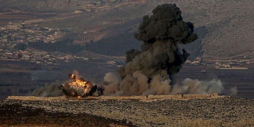 Artêşa Tirkîyê 4 gundên Şehbayê topbaran kir