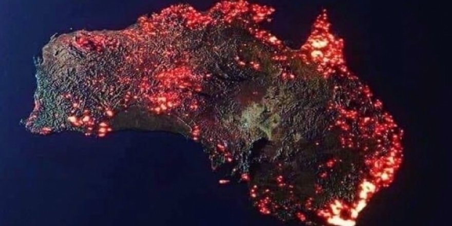 NASA fotografa şewatê Awustralya pare kerd