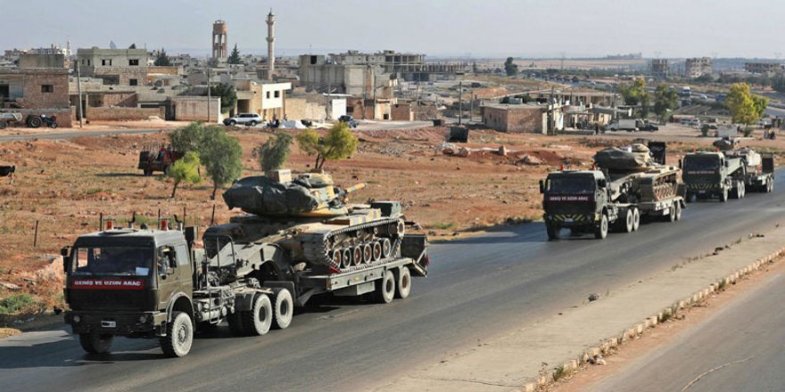 Artêşa Tirkîyê di hefteyekê de 1200 barhilgir şandine Idlibê