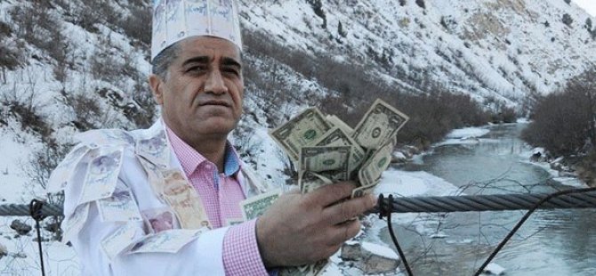 Stranbêjê Kurd ê Çolemergî dolarên xwe avêt rûbara Zapê