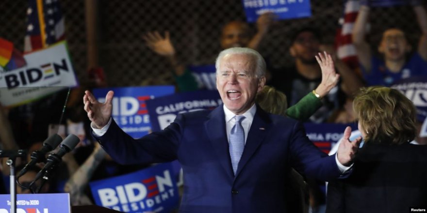 Joe Biden di Dengdanên Sêşema Super de li 8 Eyaletan bi Ser Ket