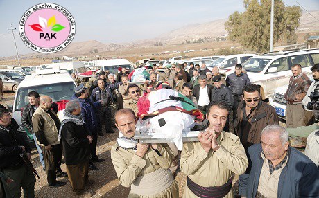 PAK:“Em vê erîşa hovane bi tundî rûreş dikin"