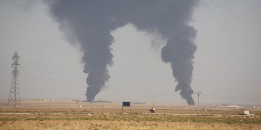 Artêşa Tirkîyê rêya M-4 û du gundên Rojava topbaran kirin