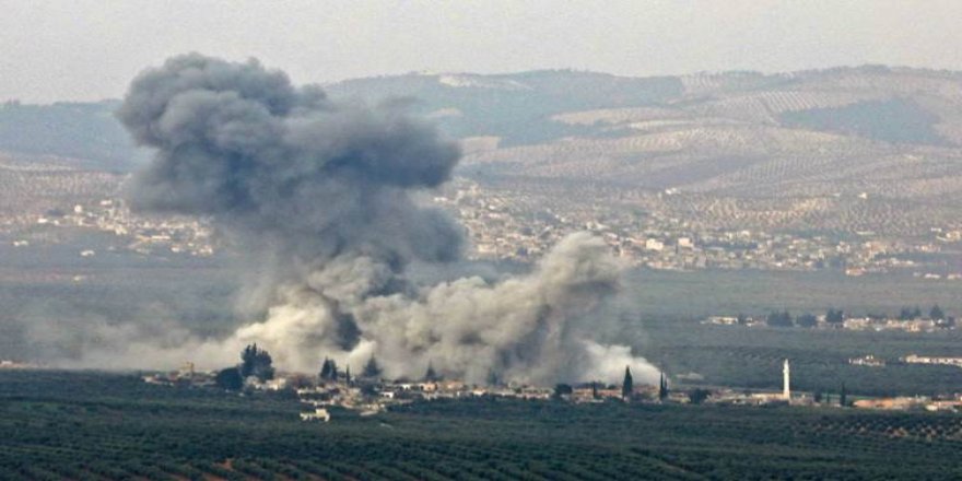 Artêşa Tirkîyê sê gundên Efrînê topbaran kirin