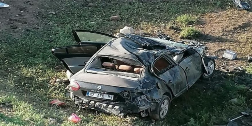 Çewlîg de qezaya trafîkî: Kesêk merd, kesêk birîndar bi