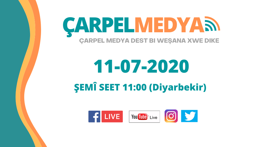 Çarpel Medya bi kadroyeke xurt dest bi jiyana xwe ya weşanê dike