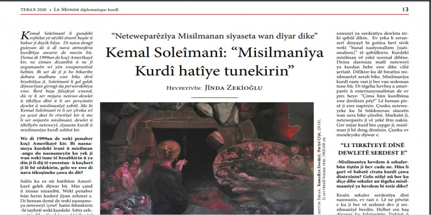 Hejmara Nû ya Le Monde Diplomatique Kurdî derket