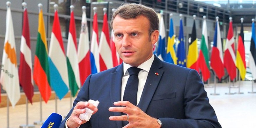 Macron: Em ê ji bo diyarkirina hewlesteke hevpar a li dijî Tirkiyeyê bixebitin