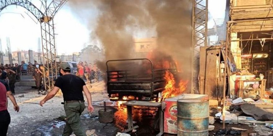 Hejmara kuştî û birîndarên teqîna Efrînê zêde bû