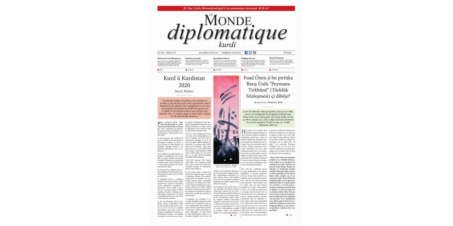 Hejmara 55an a Le Monde diplomatique kurdî derket!!!