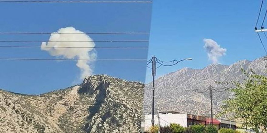 Tirkiye Çiyayê Metîna bombebaran dike