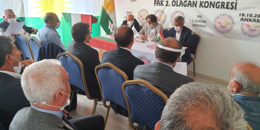 PAKî Anqara de Kongreya xo ya Diyîne ya Îstîsnayî viraşte