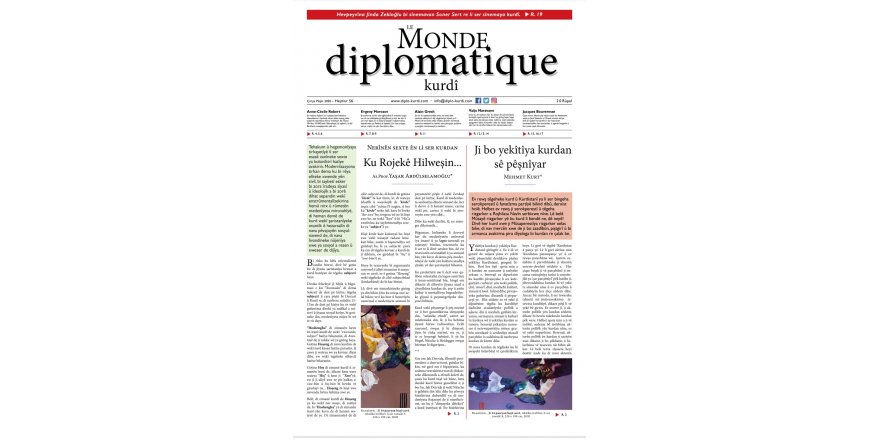 Hejmara 56an a Le Monde diplomatique kurdî derket!!!