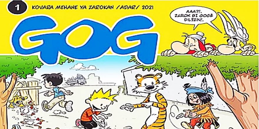 Kovara lîstikên zarokan a kurdî ‘GOG’ dest bi weşanê dike