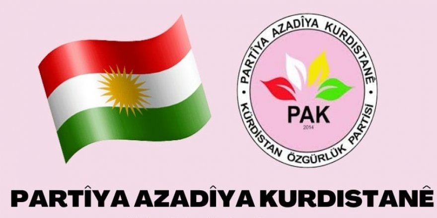 PAK: Dewleta Federe destkeftineke hemû Kurdistanîyan e, divê em biparêzin û divê pirsgirêk jî bi rêyên dîyalogê bêne çareser kirin