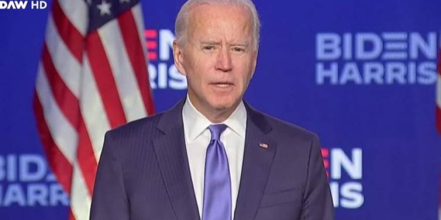 Jeo Biden: Ez ji serkeftina xwe bawer im