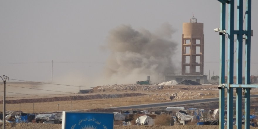 Artêşa Tirkiyê çend gundên di destê YPGê de topbaran kir