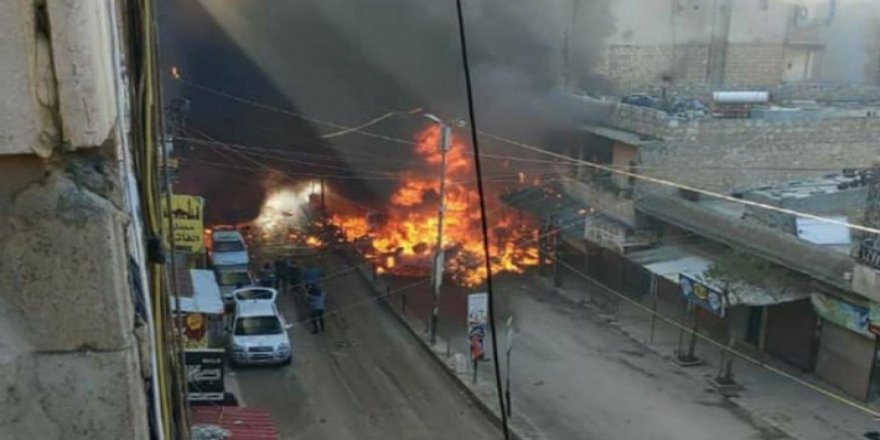 Li Efrînê di encama teqînekê de 3 kes birîndar bûn