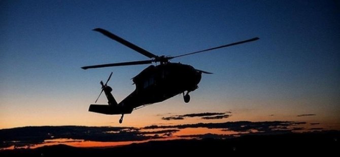 Şirnex: Helikopterek Tirk ket; 13 rutbeyî mirin