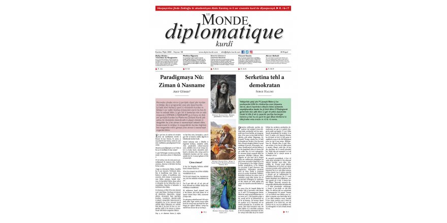 Hejmara 58an a Le Monde diplomatique kurdî derket!