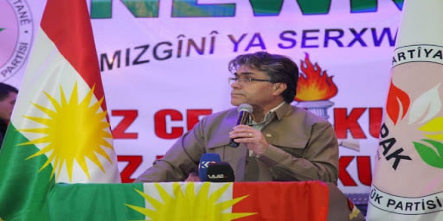 Serekê Pêroyî yê PAKî Mustafa Özçelik venga Rayberîya Herêma Kurdistanî da