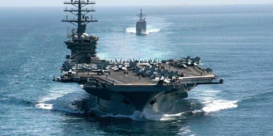 Pentagon: Wê keştiya USS Nimitz li hember gefên Îranê li Kendavê bimîne