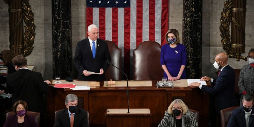 Kongreya Amerîkayê serkeftina Joe Biden a helbijartinên Amerîkayê de pejirand