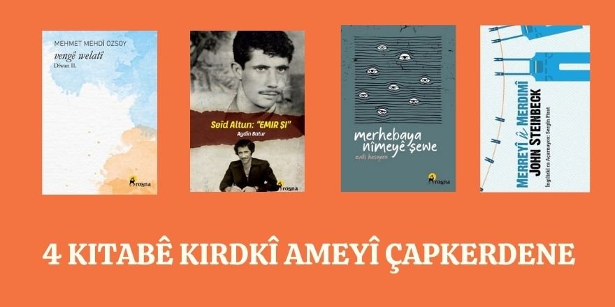 4 kitabê bi kirdkî ameyî çapkerdene