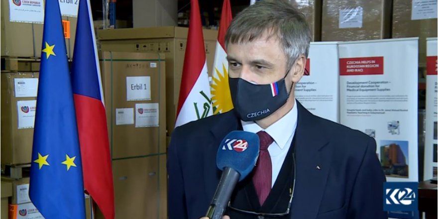 Komara Çekyayê alîkariyên bijîşkî gihandin Herêma Kurdistanê