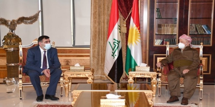 Serok Barzanî pêşwaziya Konsolê Ermenîstanê li bajarê Hewlêrê kir