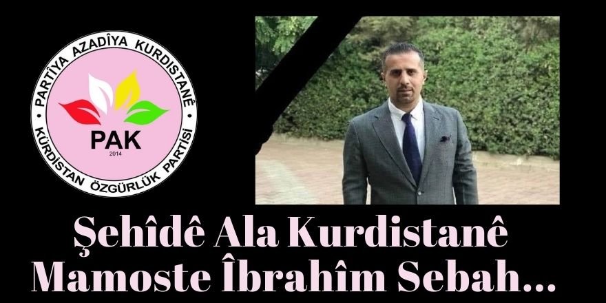 Şehîdê Ala Kurdistanê mamoste Îbrahîm Sebah