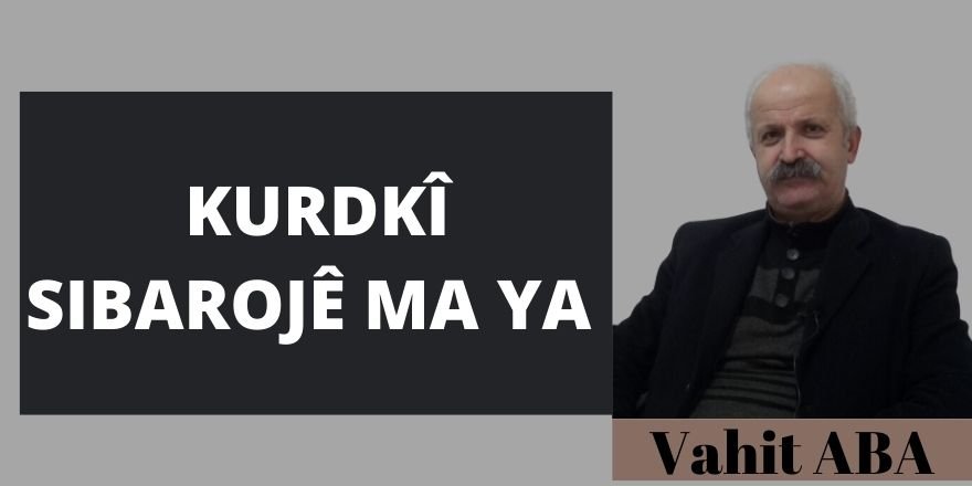 Vahît Aba: Kurdkî sibarojê ma ya 