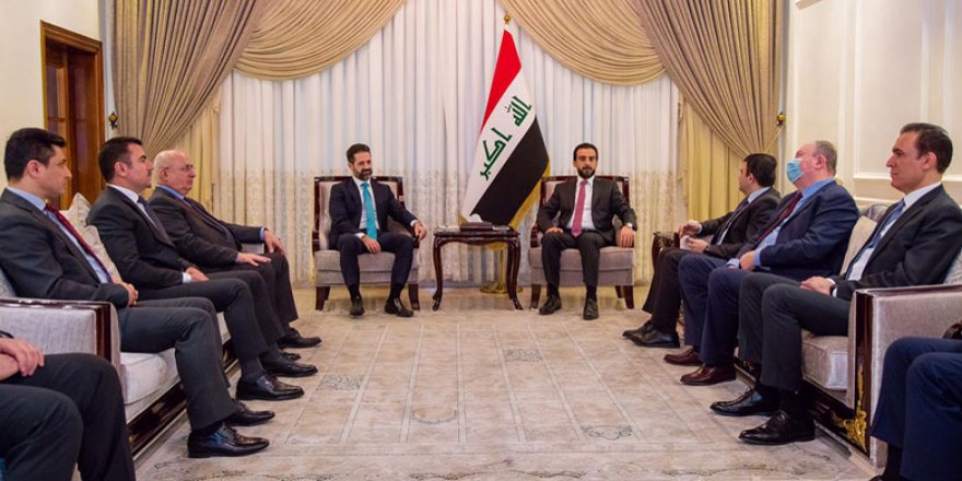 Şanda bilind a Herêma Kurdistanê bi Serokê Parlementoya Iraqê re civiya