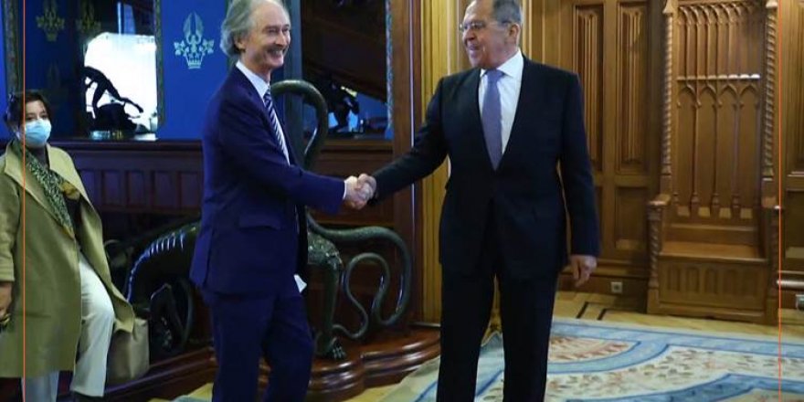 Sergey Lavrov û Gier Pedrsen li Moscowê civiyan